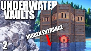 I BUILT THE FIRST EVER UNDERWATER PENTA BASE  Solo Rust [upl. by Alaaj614]