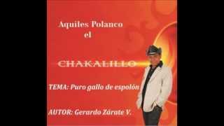 Hugo Carillo  2 puro gallo de espolón EL CHAKALILLO [upl. by Rolfe]