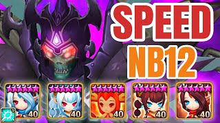 Necropolis B12 Auto Team Stable with Budget Runes  Summoners War [upl. by Hagep]