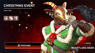 All Apex Legends quotChristmasquot Event Skins [upl. by Dranyl700]