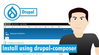 Drupal  Install 930 using composer [upl. by Ridgley]