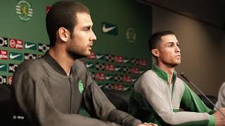 DEXTER EFootball PES 2021 Sporting CP CR7 Master League Season 204142 [upl. by Rodina797]