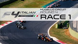 Italian F4 Championship  ACI Racing Weekend Mugello round 4  Race 1 [upl. by Noguchi]