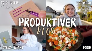 Produktiver Vlog  Uni Study night Ausbildungs Update neues Hobby [upl. by Annemarie]