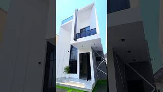 TASTEFULLY BUILT 5 BEDROOMS CONTEMPORARY DETACHED DUPLEX LOCATED IN OSAPA LONDON LEKKI LAGOS [upl. by Enelyar]