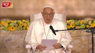 Discours du pape à lÉglise de Belgique à la basilique de Koekelberg [upl. by Ahsielat]