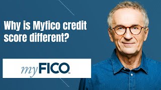 Why is Myfico credit score different [upl. by Yelich]