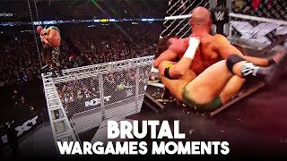 BRUTAL WWE WarGames Moments amp Crazy Spots Of All Time 😱🔥 [upl. by Nolyat]