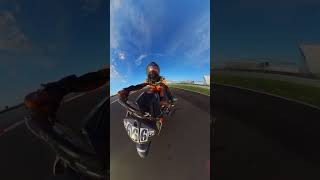 Cremona Circuit 2024 Wet slop with slicks asmr ktm race [upl. by Rosemare]