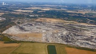 Tagebau Profen und Mondsee  Überflug [upl. by Beedon]