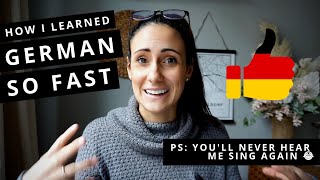 10 INCREDIBLY EASY WAYS TO LEARN GERMAN FAST REALLY FAST [upl. by Olenta]