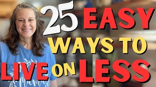 25 EASY Money Saving Tips EVERYONE Can Do Money SAVING Hacks frugalliving frugal savemoney [upl. by Aufmann]