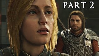 SHADOW OF WAR  HIGH LEVEL BOSS VS BOSS BATTLE BATTLES ARENA 1 [upl. by Goldberg]