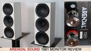 Arendal Sound 1961 Monitor Speaker Review  A Category Leader [upl. by Britni475]