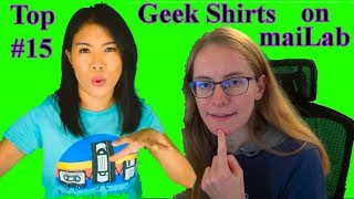 Top 15 maiLab GeekNerd Shirts  Fan Video  Sophia Transistor Science Gadgets [upl. by Derrick]