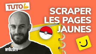 Scraper les Pages Jaunes avec Instant Data Scraper [upl. by Aelak]