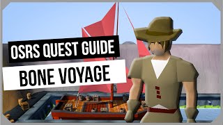 OSRS Bone Voyage Quest Guide  Ironman Friendly  Old School RuneScape [upl. by Nelleus]