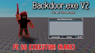 Backdoorexe V2  Roblox script showcase FE SERVERSIDED EXECUTOR [upl. by Gniliem]