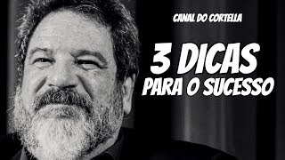 3 Dicas Para O Sucesso  Mario Sergio Cortella [upl. by Yelich]