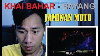 KHAI BAHAR BAYANG  INDONESIAN REACT TO MALAYSIA SONG 33 [upl. by Ielhsa873]