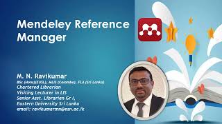 Mendeley Reference Manager [upl. by Ganiats849]