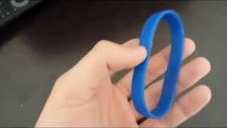 How to shrink silicone bracelets [upl. by Retlaw]