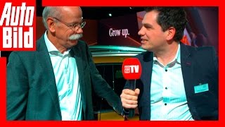 Interview mit DaimlerChef Dieter Zetsche Detroit 2017 [upl. by Slen]