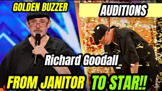 Richard Goodalls Golden Buzzer Moment Unforgettable AGT Audition [upl. by Bullock]