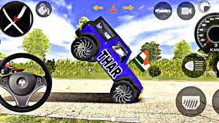 NEW OFF ROAD GAMEPLAY DOLLAR SONG 👿👿 BLUE 💙 MAHINDRA THAR INTERESTING GAMEPLAY MOUNTAINS JEEP [upl. by Lyndon]