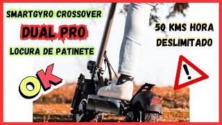 PRIMERA PRUEBA❌ SMARTGYRO CROSSOVER DUAL PRO❌CON 3 PERSONAS MONTADAS [upl. by Anib105]