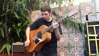 Sambos Jambos  Wombat Burp  Live Improvised Percussive Acoustic Looping [upl. by Naryb]