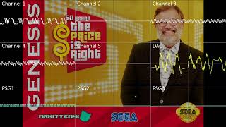 The price is right theme song Sega Genesis remix [upl. by Islehc838]