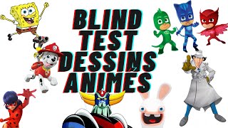 Blind Test Dessins Animés50 extraits [upl. by Tallbot]