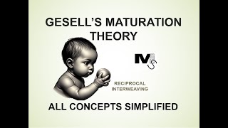 Gesells Maturation Theory and all concepts  Simplest Explanation Ever [upl. by Cyril736]