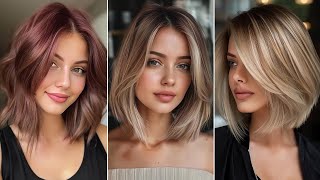 Chic And Timeless Classic Layered Hairstyles Shaggy Bob Hairstyles Spring Long Bob [upl. by Guglielmo324]