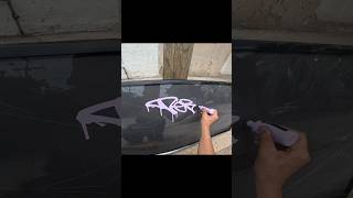 Graffiti tagging graffiti [upl. by Yelahs]