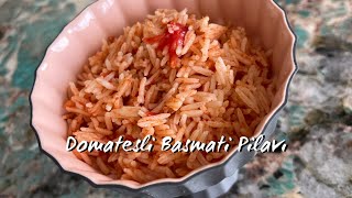 Domatesli Basmati Pilavı  Bizim Mutfak Halleri [upl. by Eneleoj337]