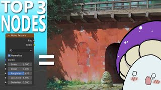 Blender Anime Texture Painting with Nodes EEVEE  Comfee Tutorial [upl. by Dde317]