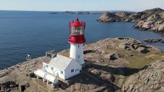 Norways oldest lighthouse  Lindesnes Fyr [upl. by Tebzil]