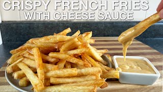 Crispy French Fries with Cheese Sauce  You Suck at Cooking episode 150 [upl. by Abott]