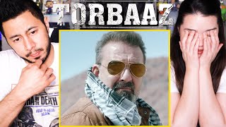 TORBAAZ  Sanjay Dutt  Nargis Fakhri  Netflix India  Trailer Reaction by Jaby Koay amp Achara Kirk [upl. by Eddi]