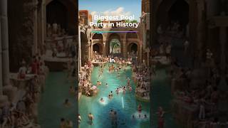 The Biggest Pool Party ever in history Baths of Emperor Caracalla history [upl. by Bean]