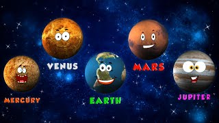 Planet Song Solar System and Fun Learning Videos for Babies [upl. by Amye454]