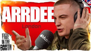 ArrDee  Fire in the Booth 🇬🇧 ArrDeeTV [upl. by Cowles]