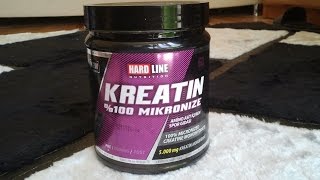 Hardline Nutrition KREATIN 300 GR [upl. by Arata695]