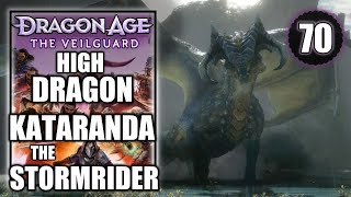 Dragon Age The Veilguard  Kataranda the Stormrider High Dragon Boss Fight  Walkthrough Part 70 [upl. by Irotal]