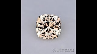 155ct LAB Morganite colour Sapphire  flame fusion [upl. by Caruso]