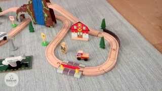 Thomas and Friends  Thomas Train and KidKraft Bucket Top Mountain with Brio  Toy Trains [upl. by Acireh]