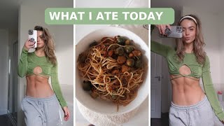 WHAT I EAT IN A DAY  To build lean muscle  Naturallystefanie [upl. by Mahmoud764]