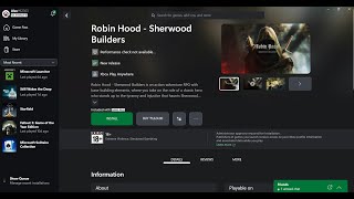 Fix Robin Hood Sherwood Builders Not Launching From Xbox AppMicrosoft Store On PC [upl. by Ong]